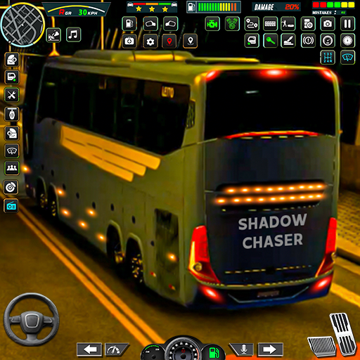 Cuplikan Layar Game City Coach Bus Driving 2024