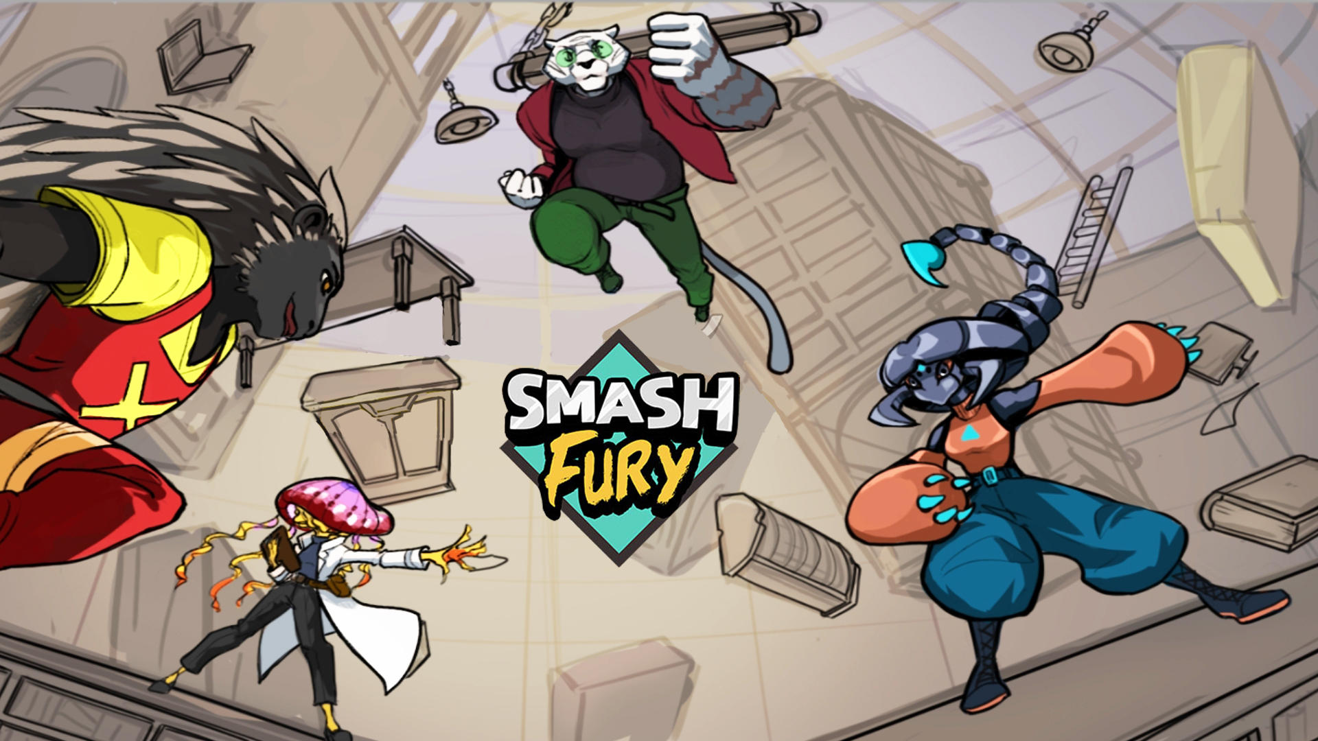 Banner of Smash Fury 