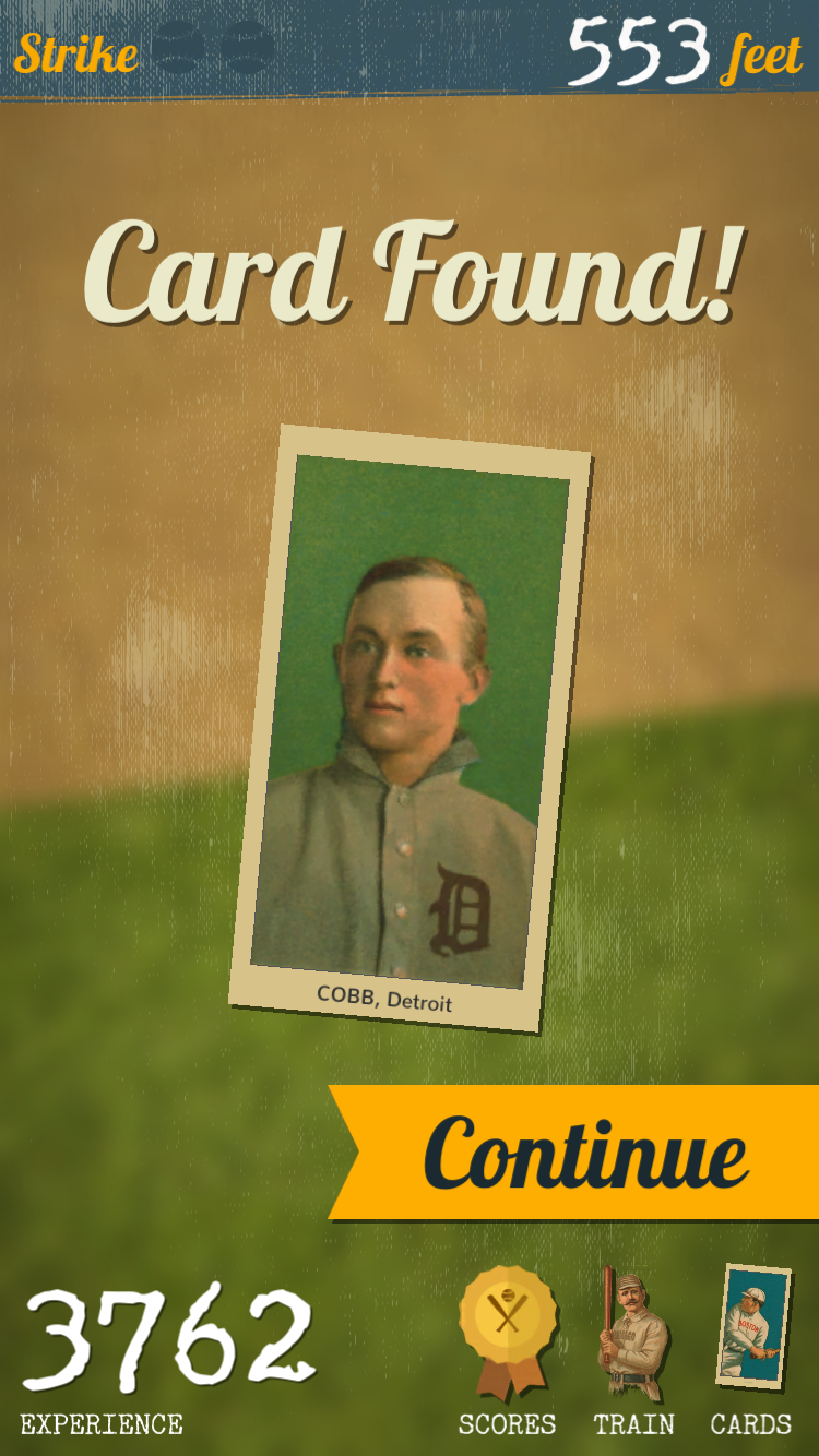 Baseball Smash Field of Dreams Game Screenshot