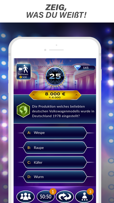Screenshot 1 of Millionaire-Trivia: TV-Spiel 