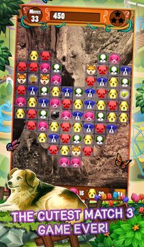 Скриншот игры Match 3 - Pet Paradise Party
