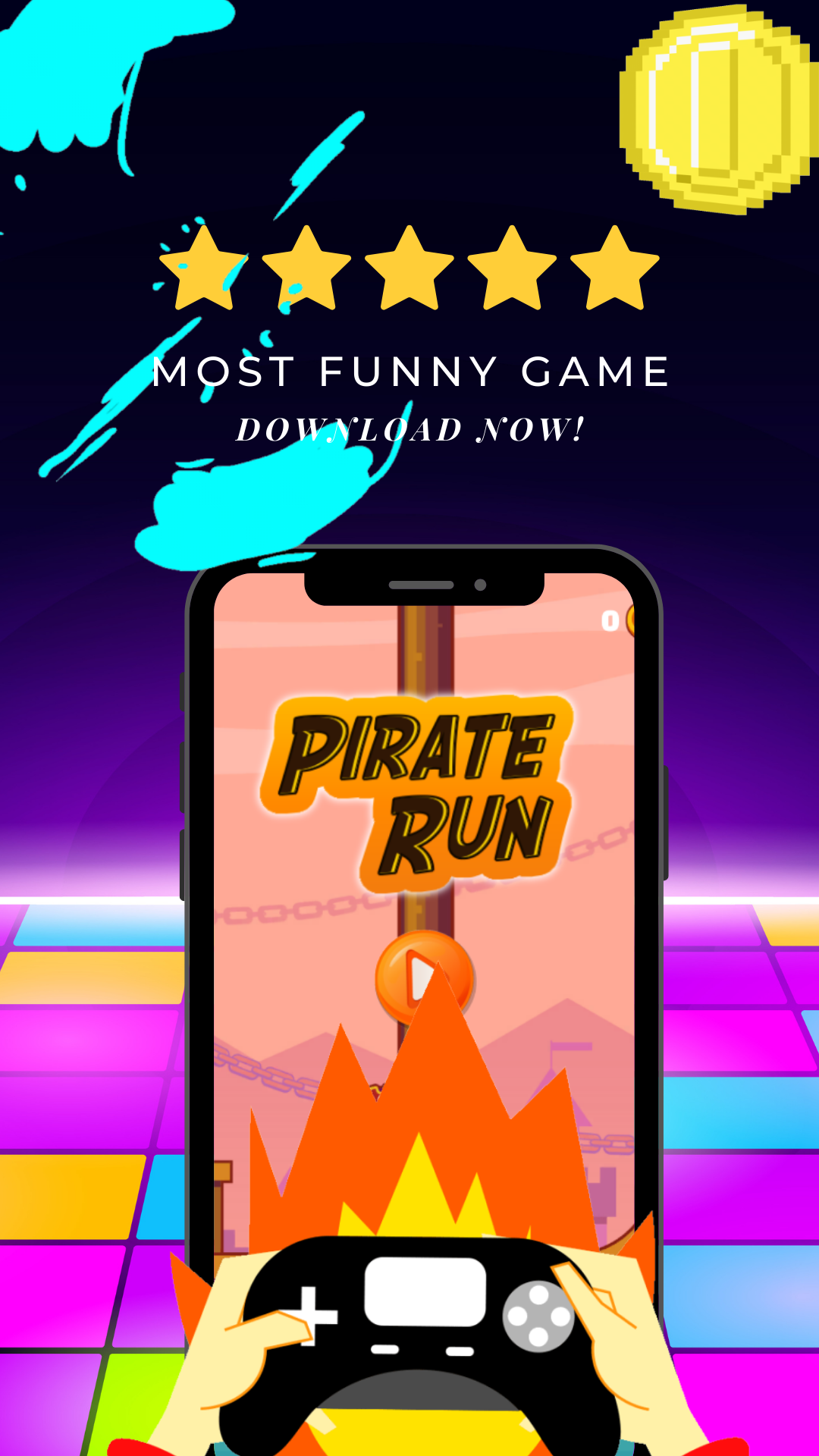 Cuplikan Layar Game Pirate Run