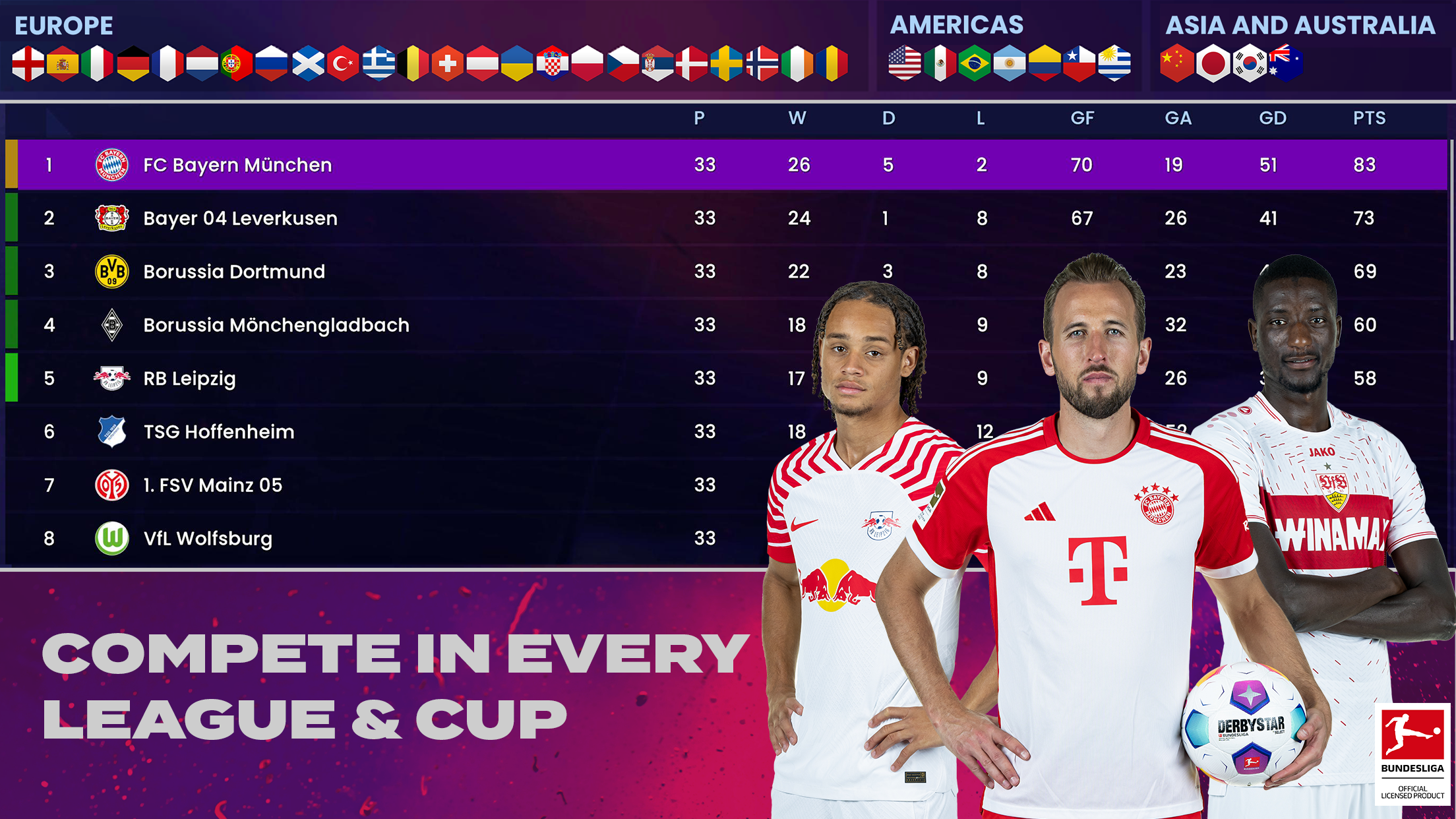 Soccer Manager 2024 - Football Game Screenshot