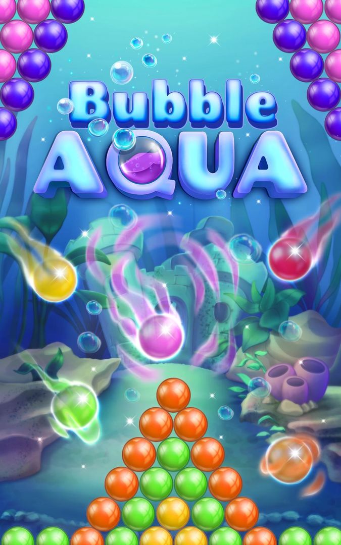 Bubble Aqua 게임 스크린 샷