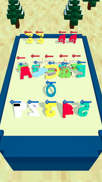 Merge Craft ABC: Fusion Master Game Screenshot