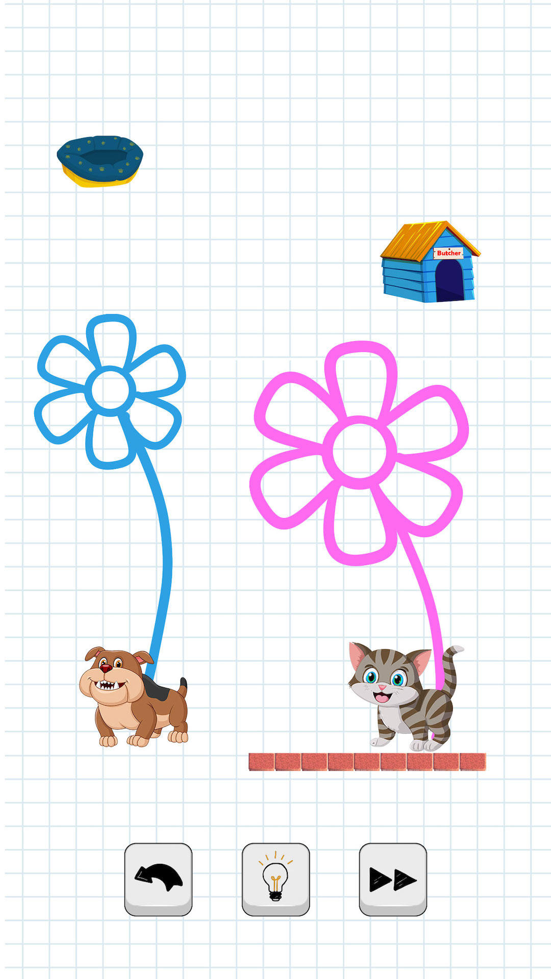 Pet Rush Draw Puzzle Games Game Screenshot