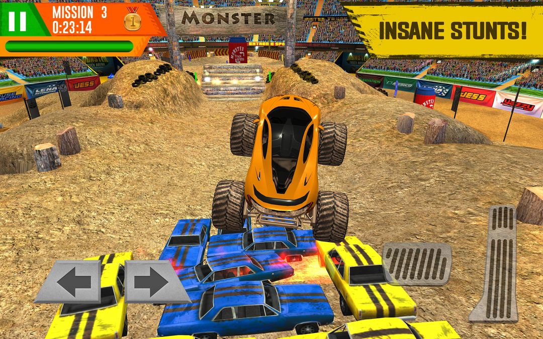 Monster Truck Arena Driver ภาพหน้าจอเกม