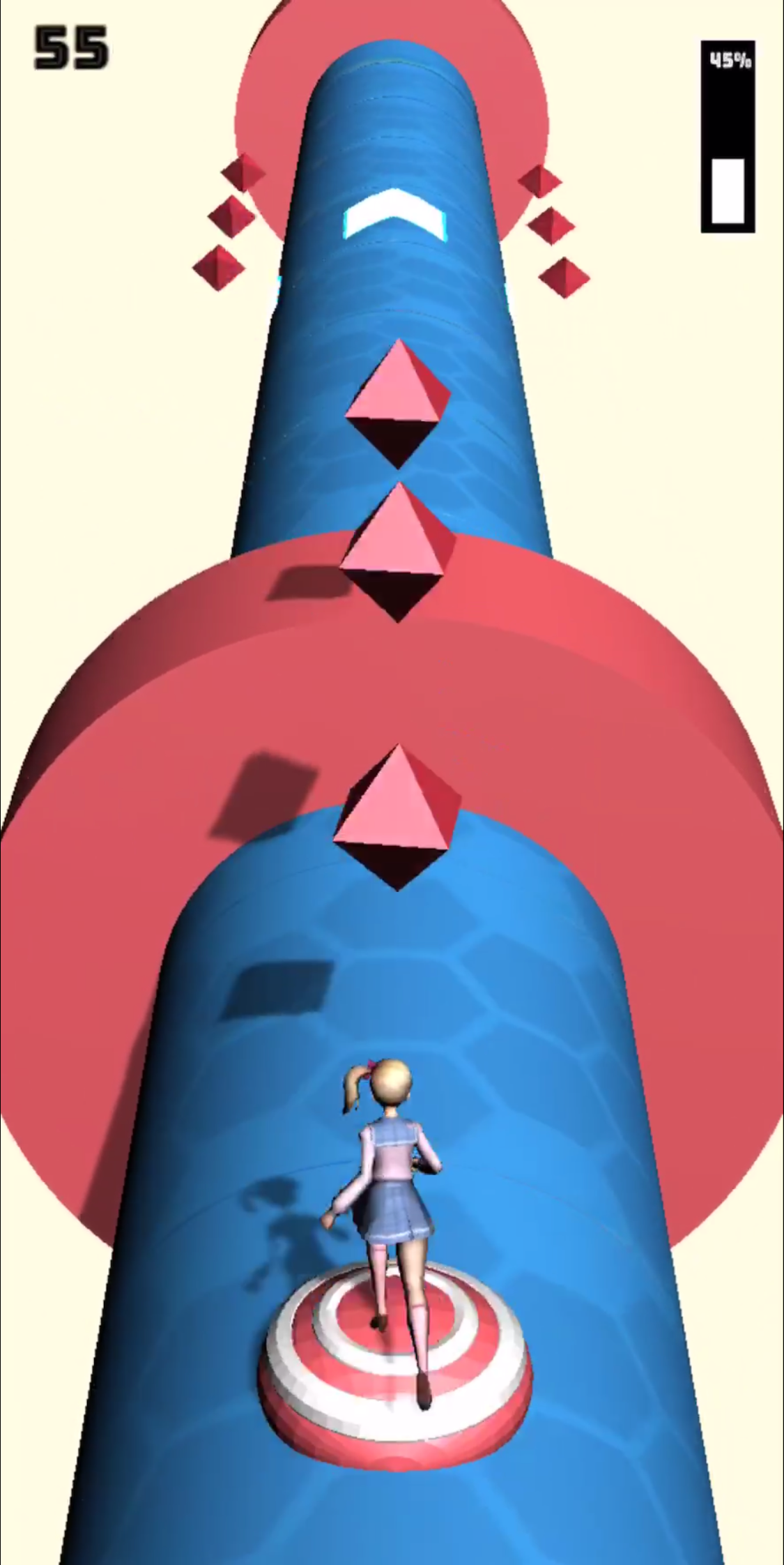 Helix Dash ゲームのスクリーンショット