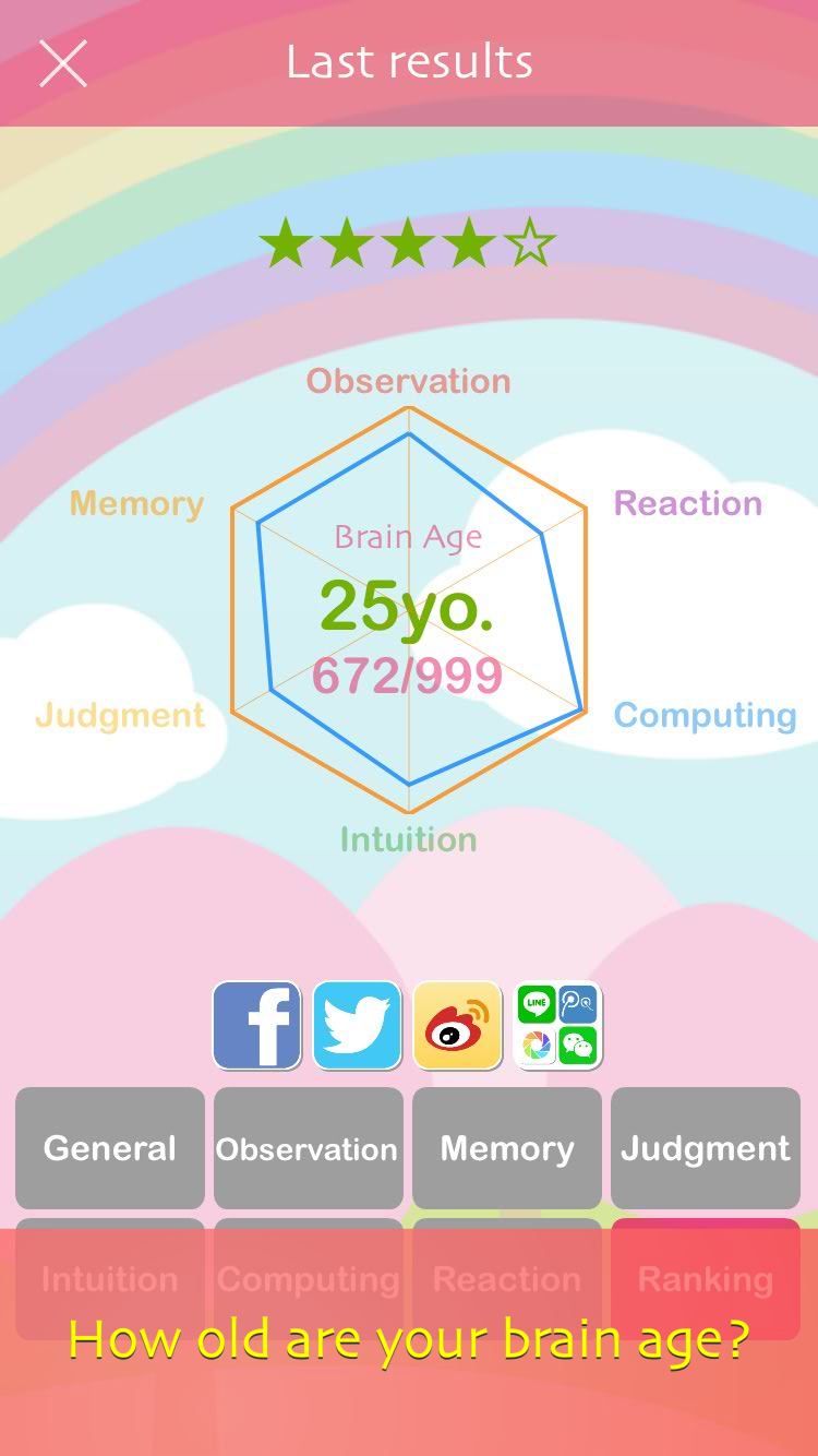 Brain Training Day~brain power Game Screenshot