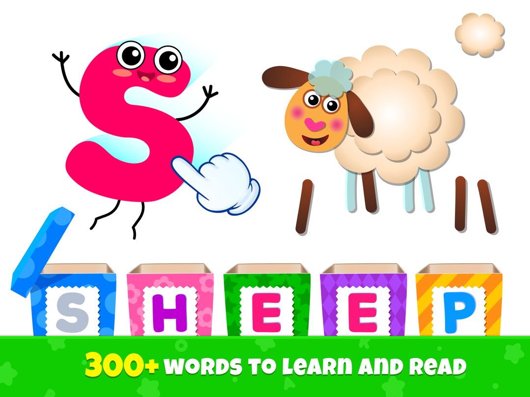 Learn to Read! Bini ABC games! 게임 스크린 샷