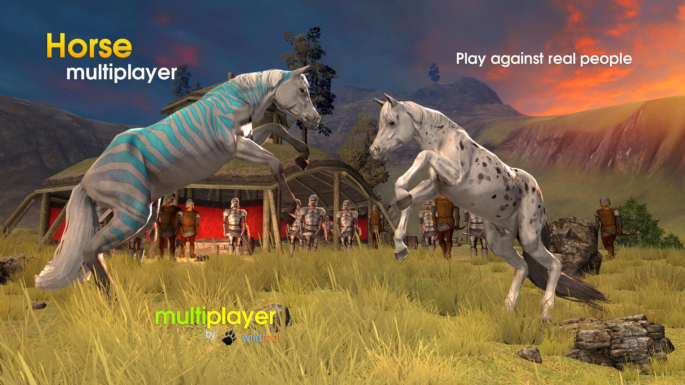 Horse Multiplayer : Arabian Game Screenshot