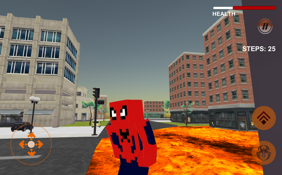 Spider Hero: Lava Floor 遊戲截圖