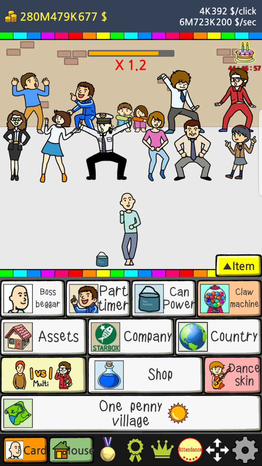 Cuplikan Layar Game Beggar Life2 - Click Adventure