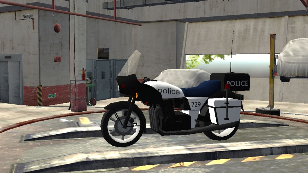 Screenshot of Police Motorbike Road Rider
