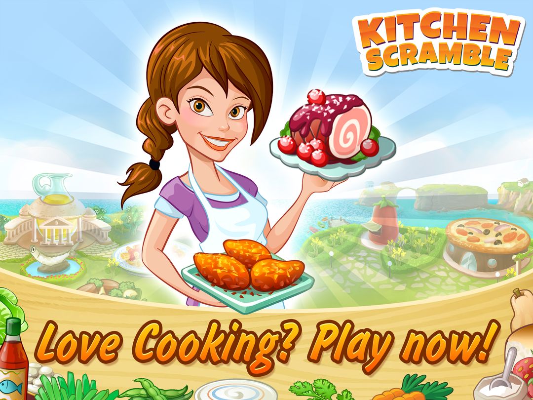 Kitchen Scramble: Cooking Game 게임 스크린 샷