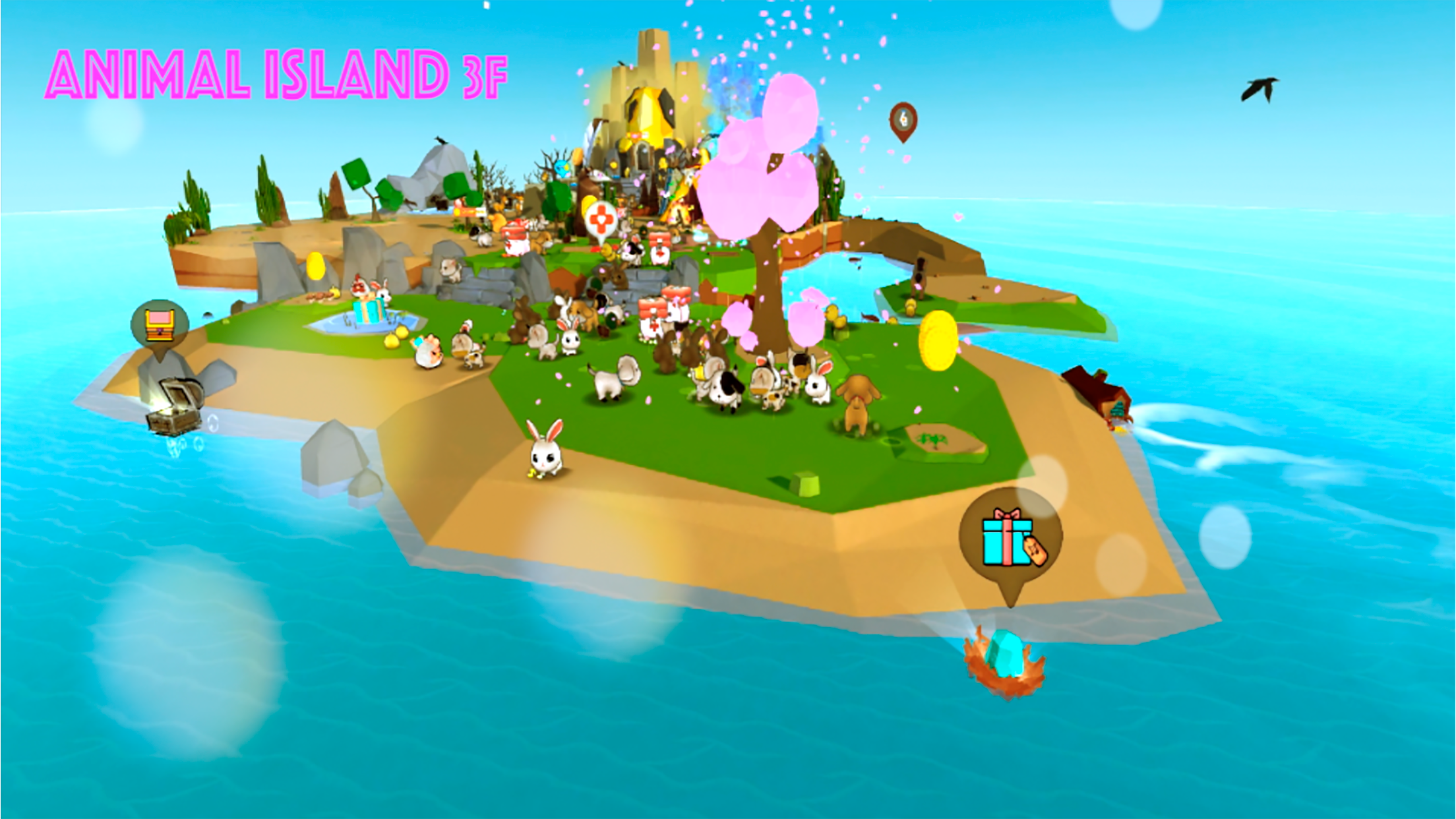 Screenshot 1 of Animal Island 3F ~ သူငယ်ချင်း၊ မိသားစု 43