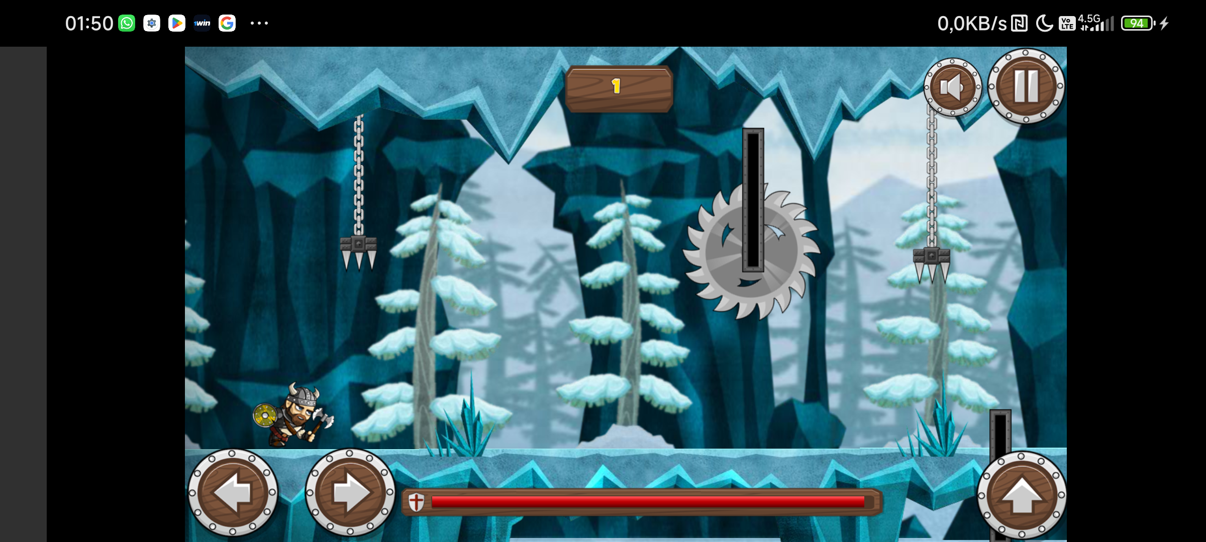 Viking Road screenshot game