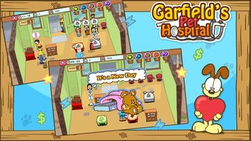 Cuplikan Layar Game Garfield's Pet Hospital