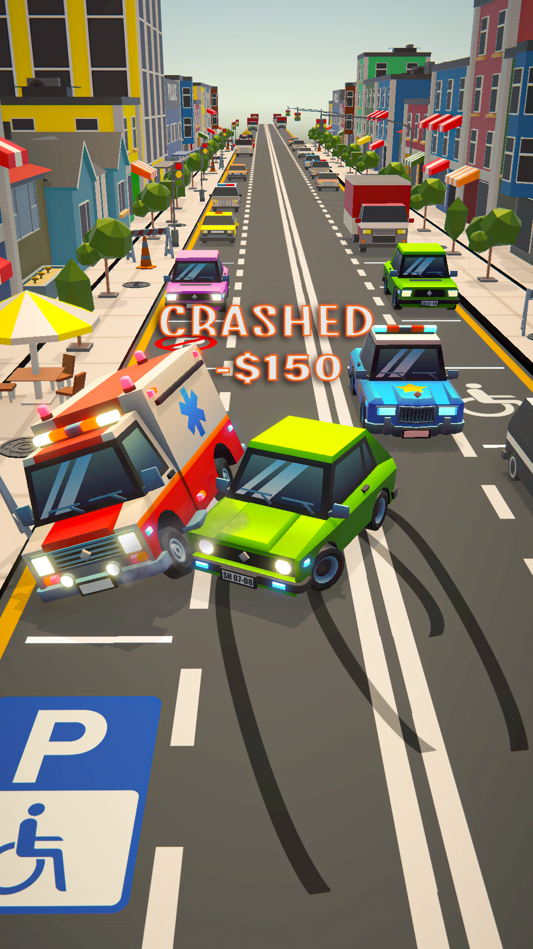 Modern Drift: Car Park Games Game Screenshot