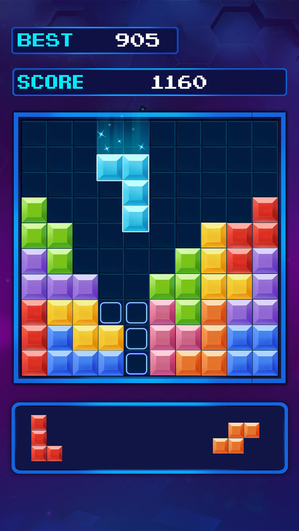 Screenshot of Block Puzzle Brick 1010