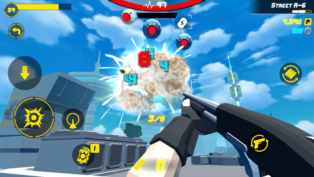 Screenshot of GunFire : City Hero