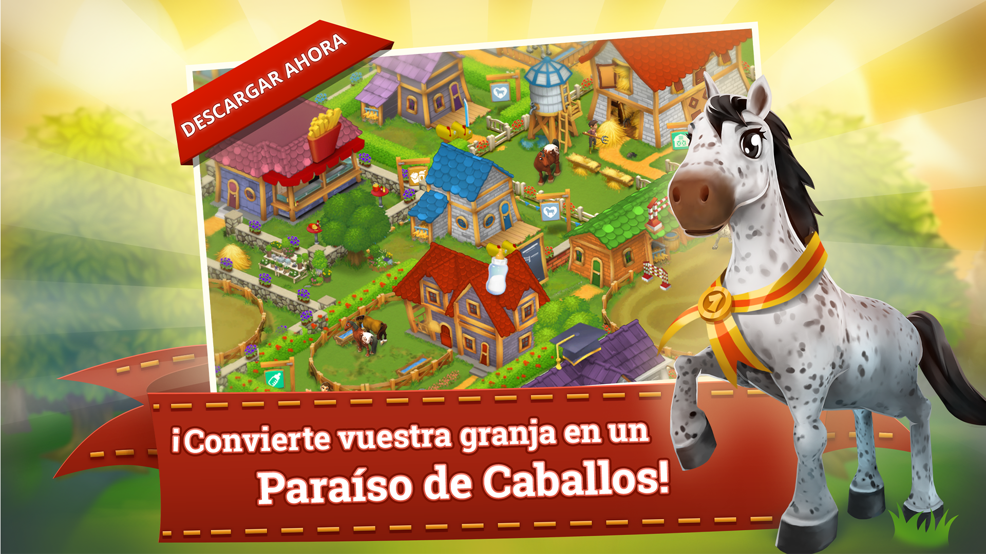 Captura de Pantalla del Juego Horse Farm