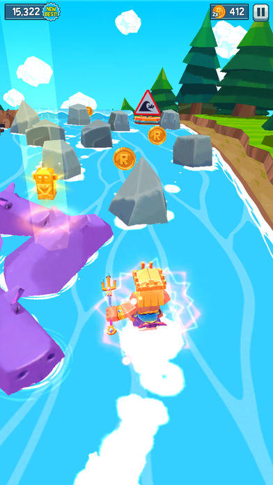 Rowan McPaddles ゲームのスクリーンショット