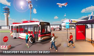 City Airplane Flight Tourist Transport Simulator Game Screenshot