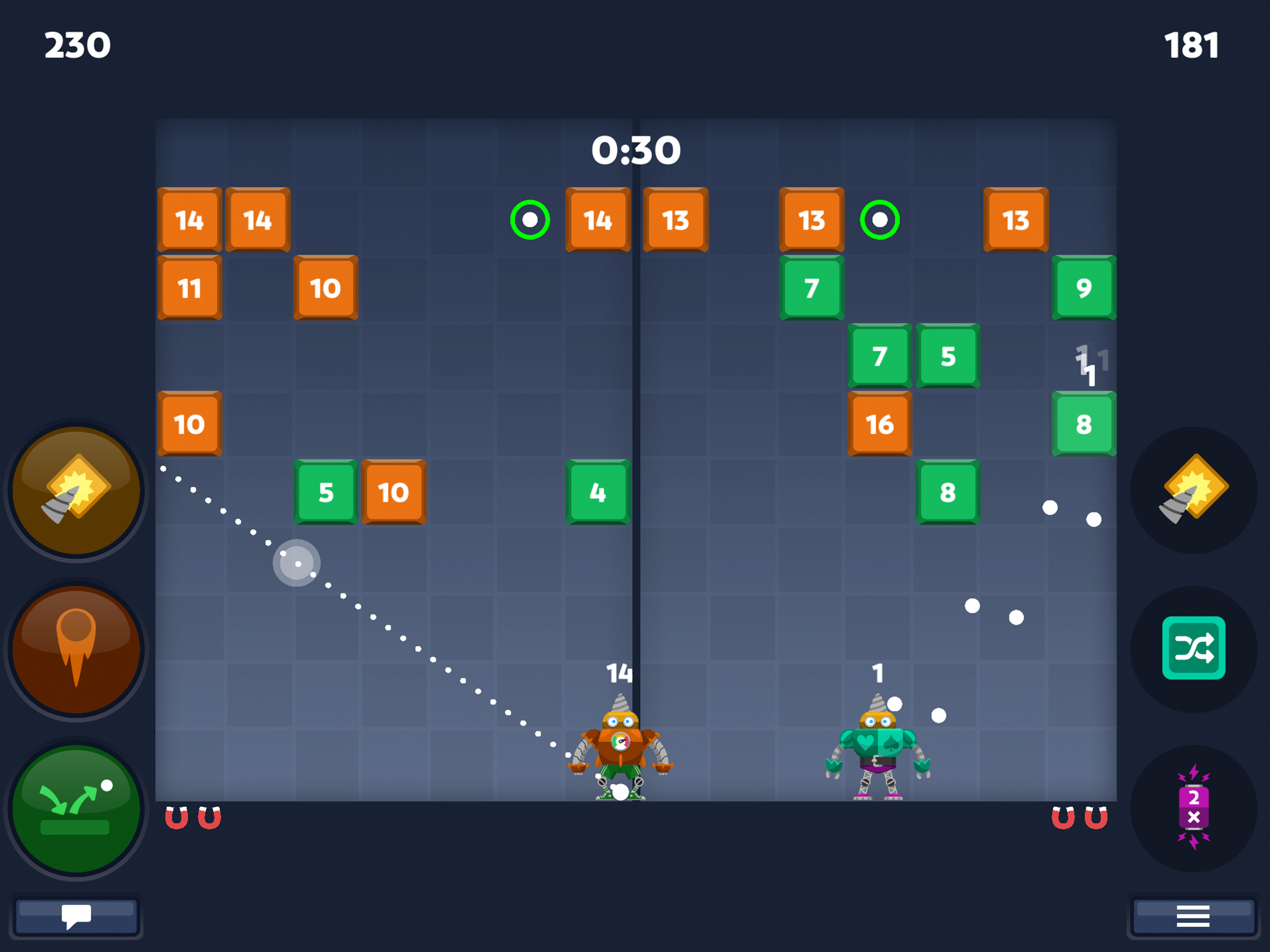 Bounc.io - Multiplayer Balls io Game Game Screenshot