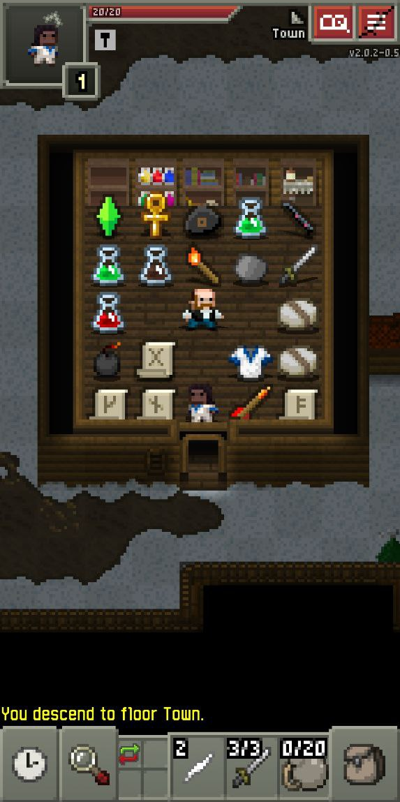 Screenshot of Custom Pixel Dungeon