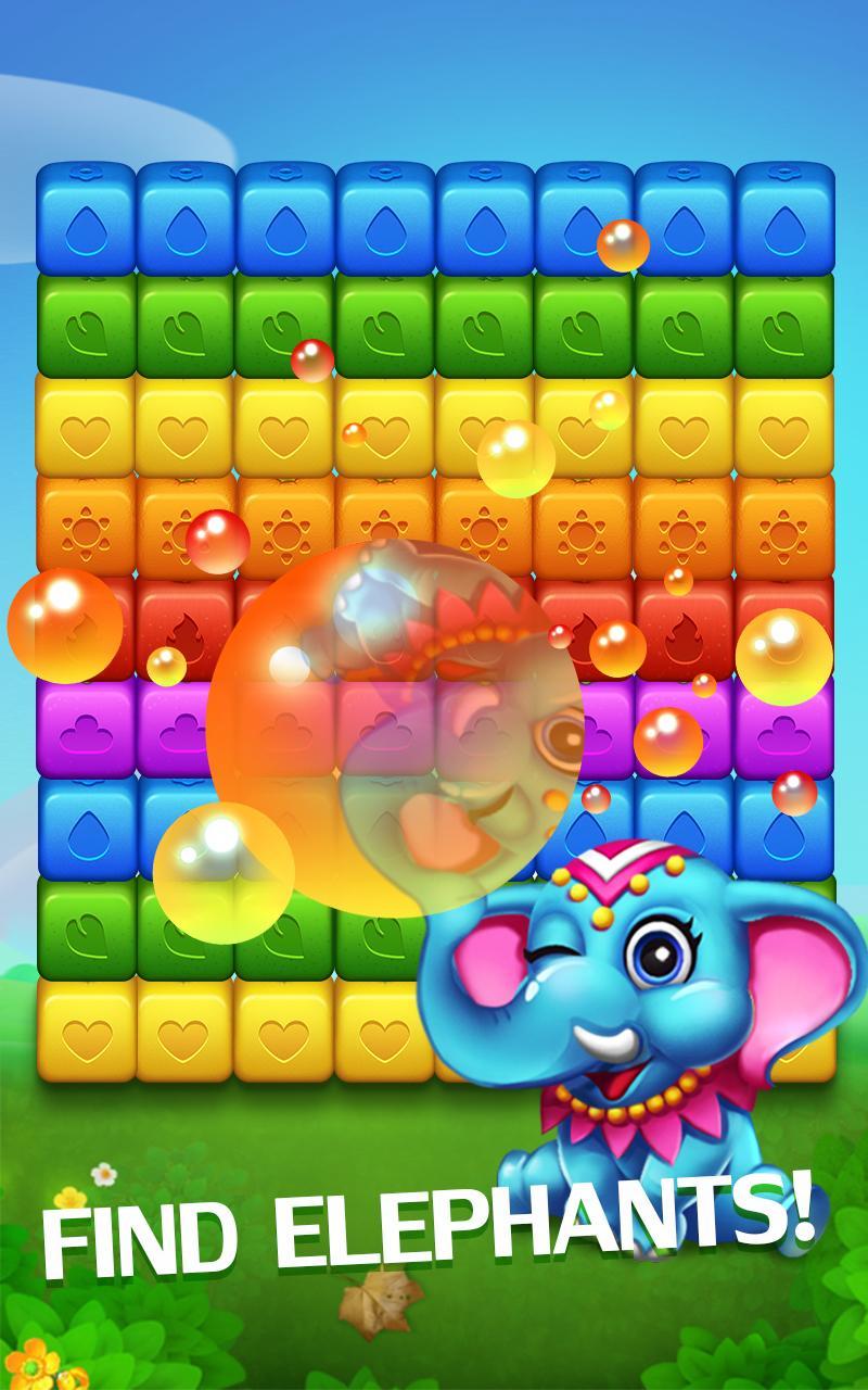 Happy Fruits Bomb - Cube Blast Game Screenshot
