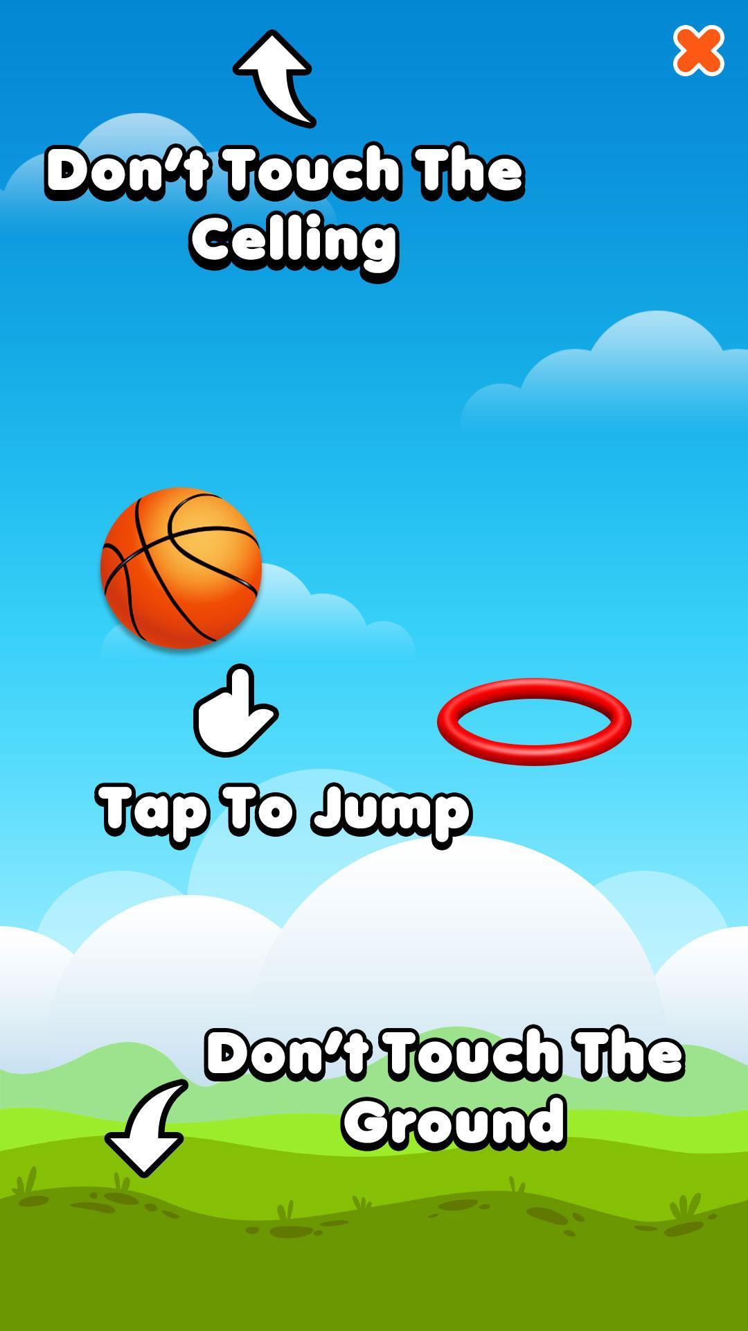 Flappy Ball Jump Game Screenshot