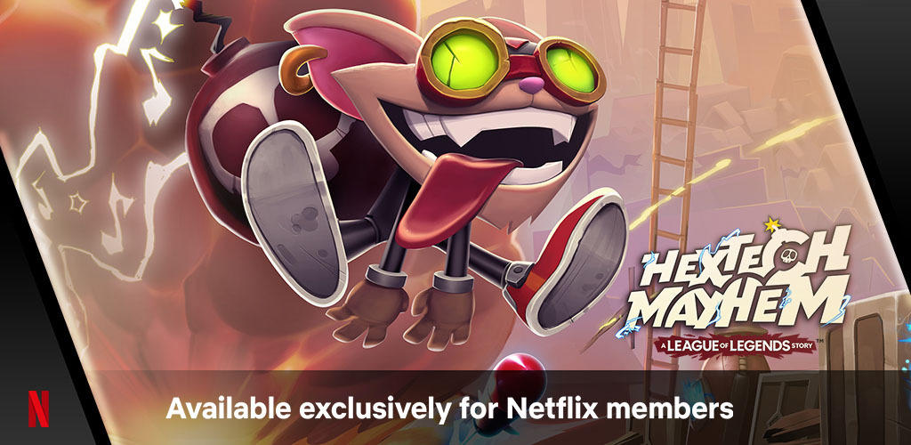 Screenshot of the video of Hextech Mayhem Netflix Edition