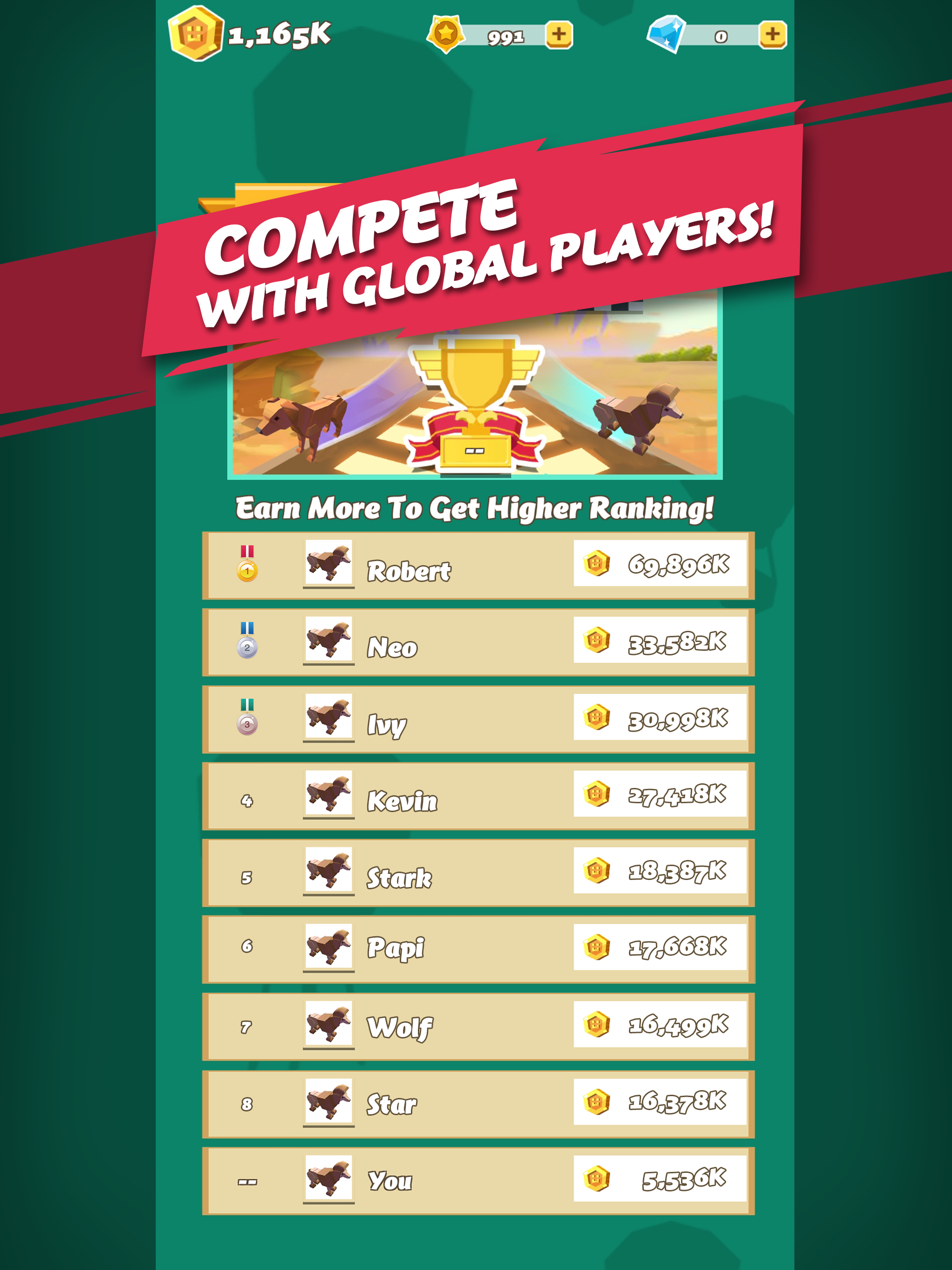 Running Puppy Game Screenshot