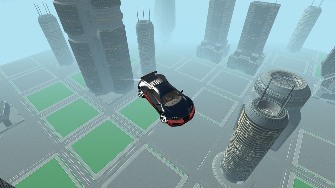 Screenshot of Flying Future Super Sport Car
