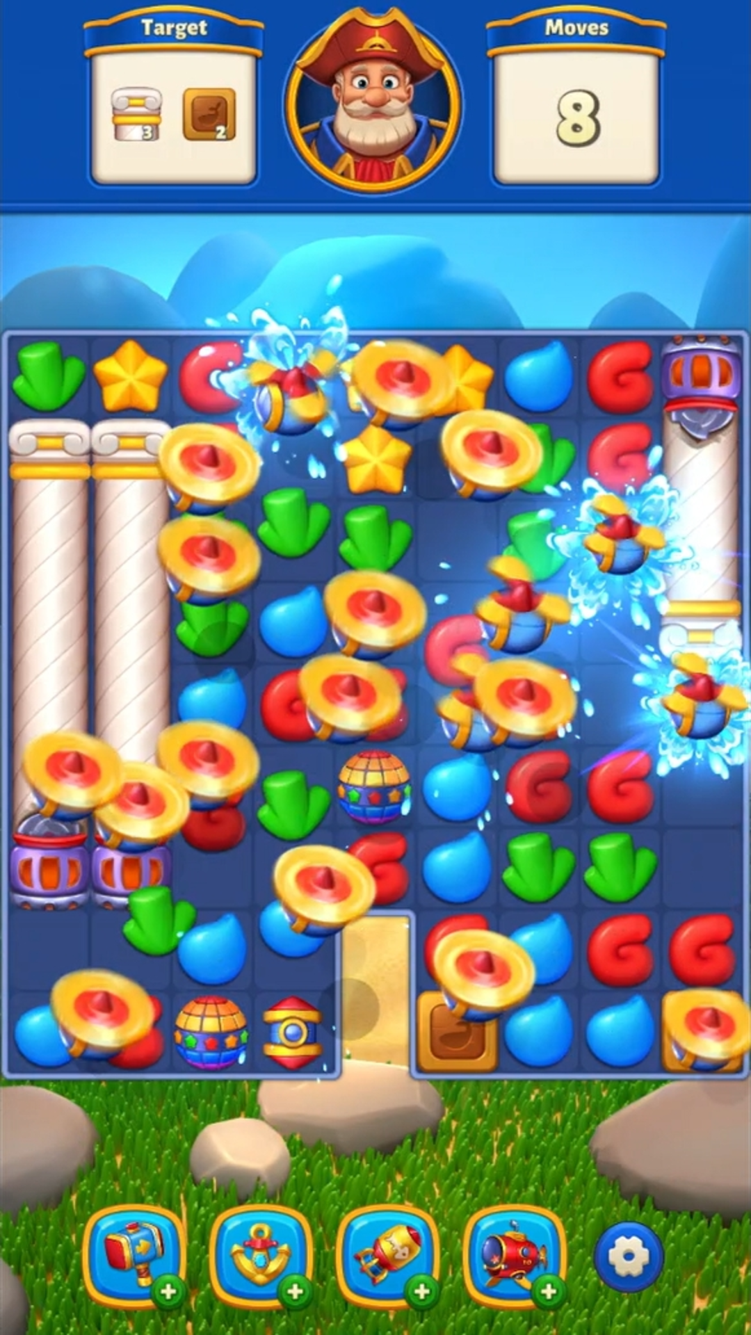Ocean Puzzle World Game Screenshot