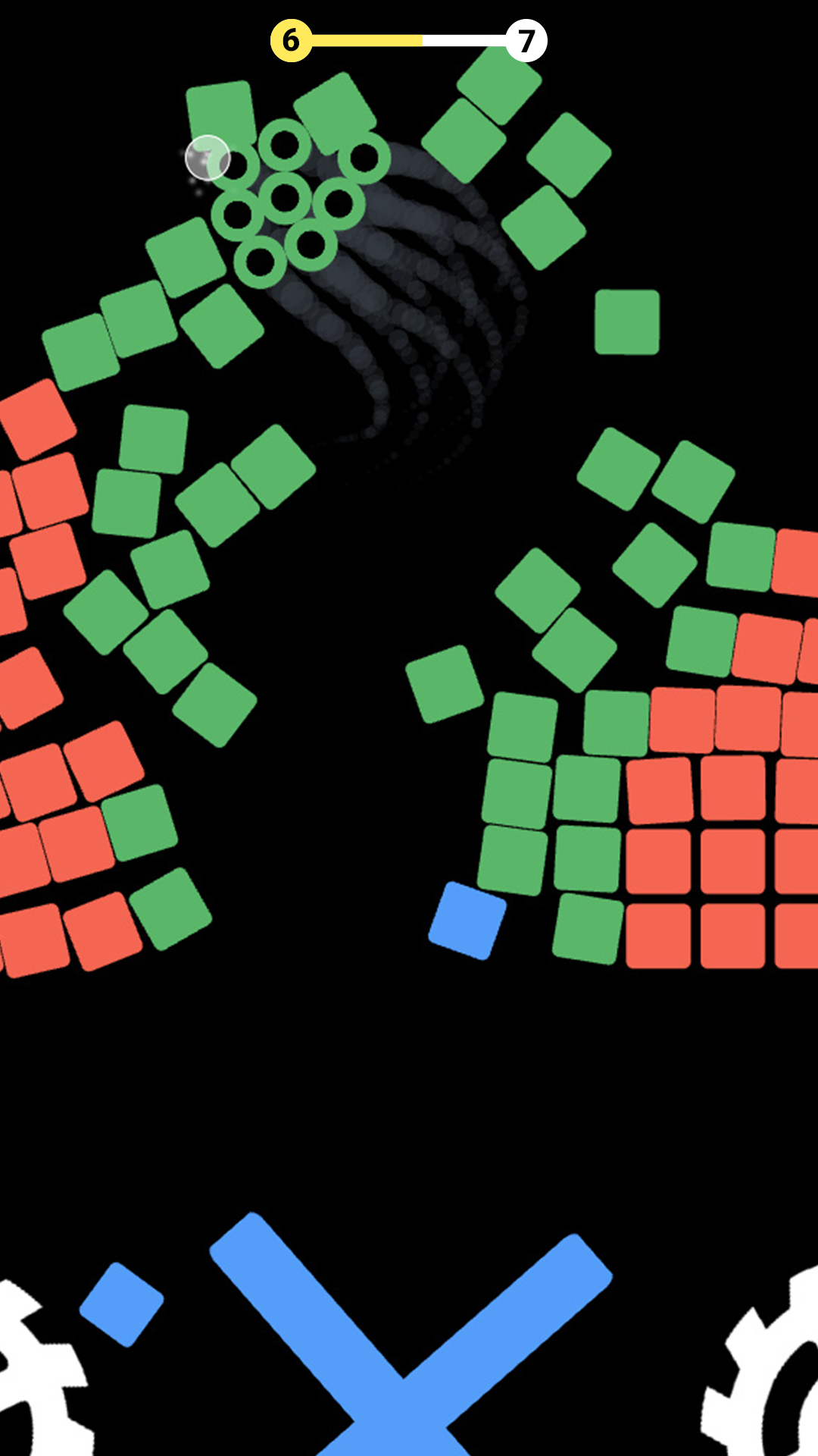 Multi Bump: balls vs colors Game Screenshot