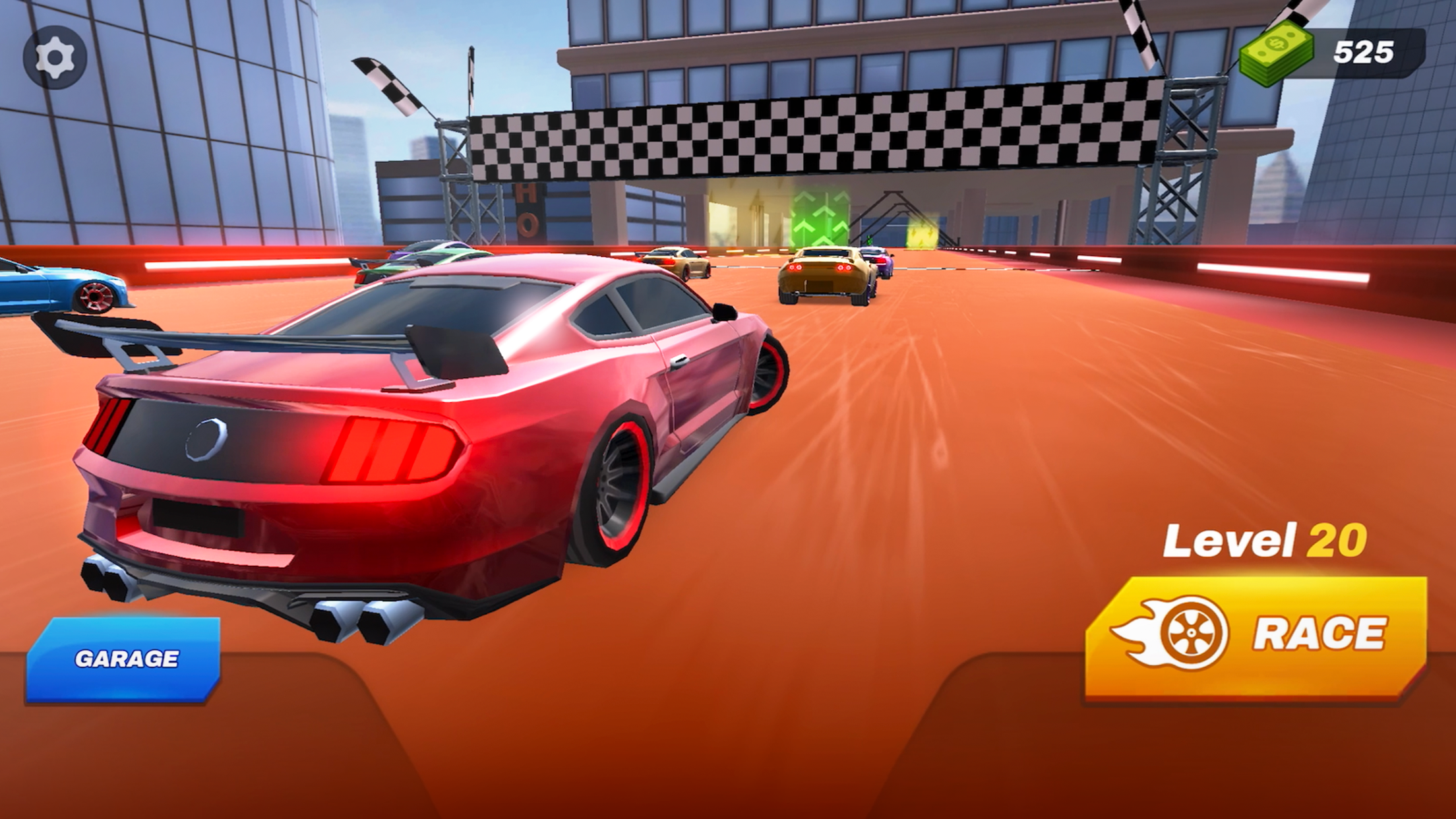 Nitro Wheels 3D Drifting Game Game Screenshot