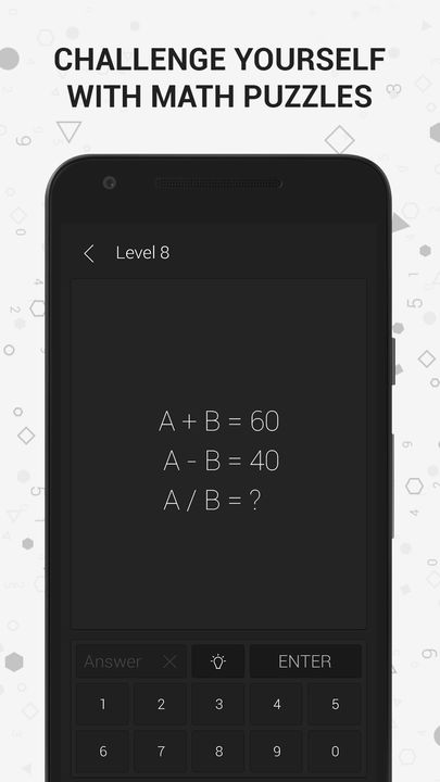 Screenshot 1 of Math | Riddle and Puzzle Game 1.27