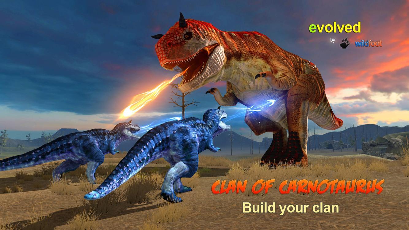 Скриншот игры Clan of Carnotaurus