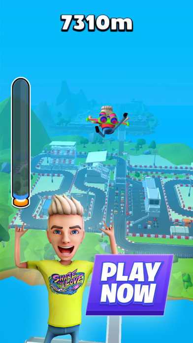 Stephen Sharer’s Rocket Slide Game Screenshot