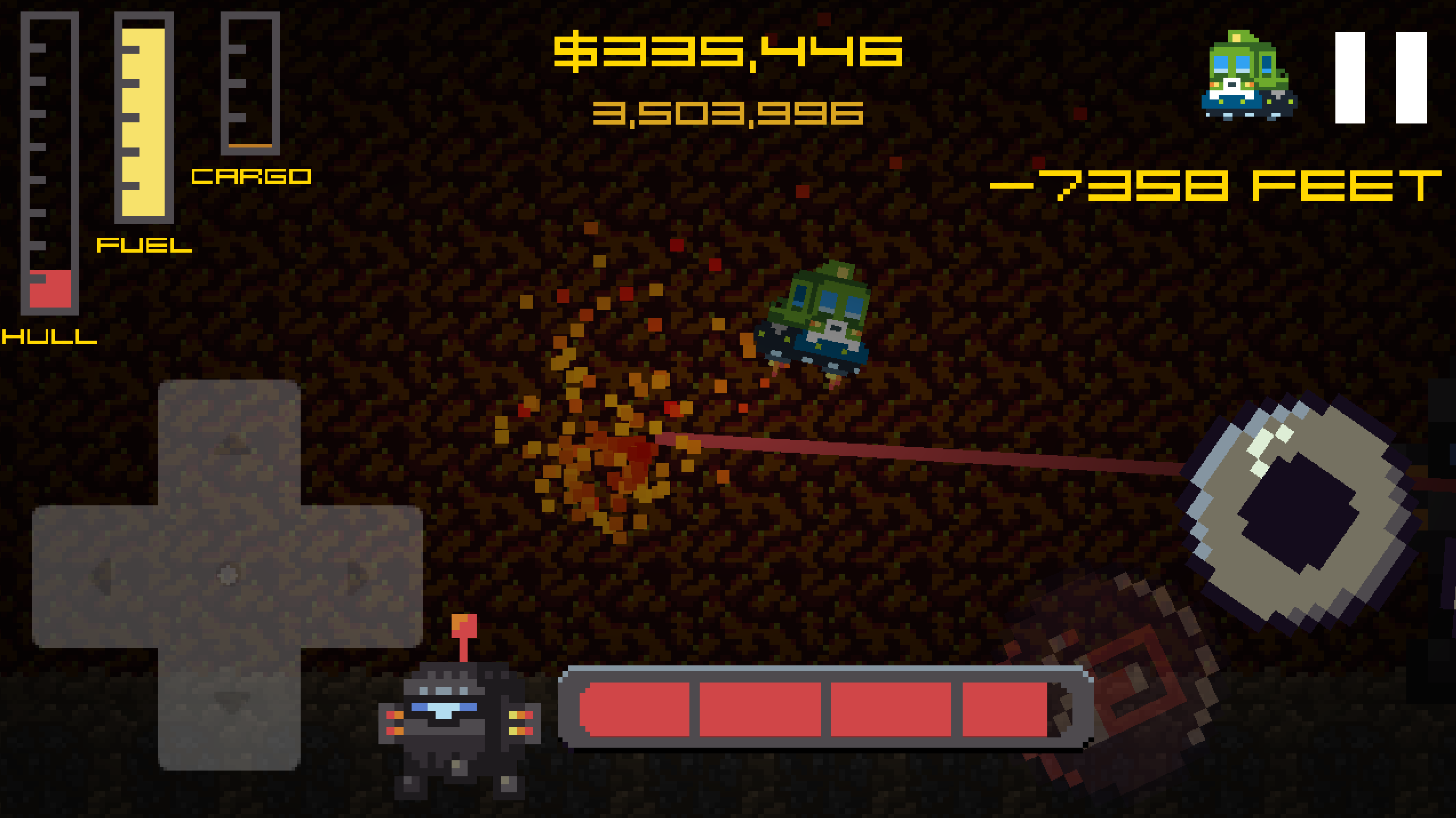 Mineral Miner! Game Screenshot