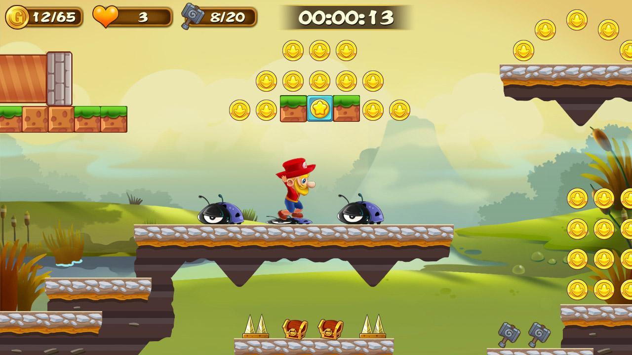 Super  Adventure of Jabber Game Screenshot