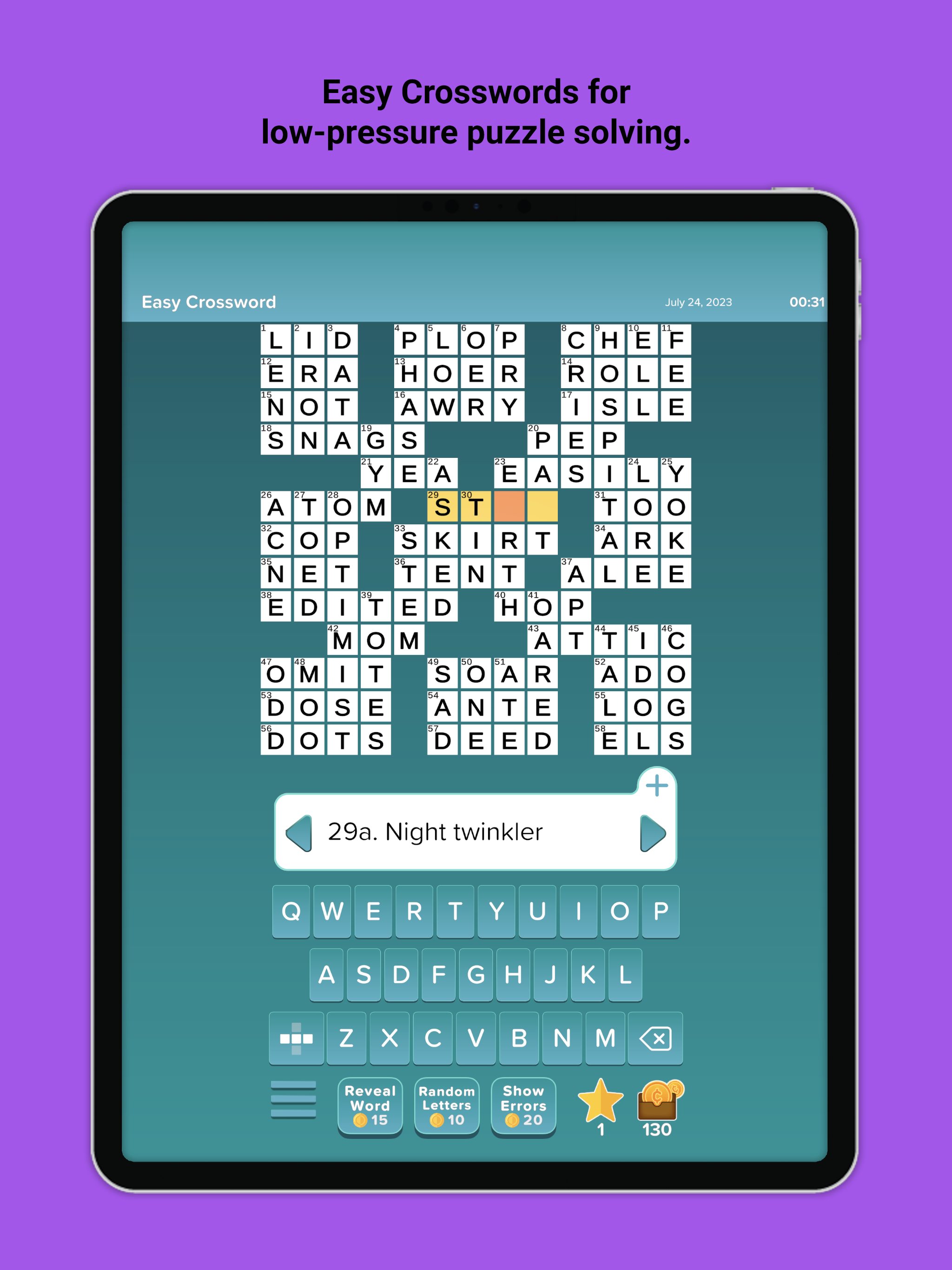 Daily POP Puzzles Crosswords + android iOS apk download for freeTapTap