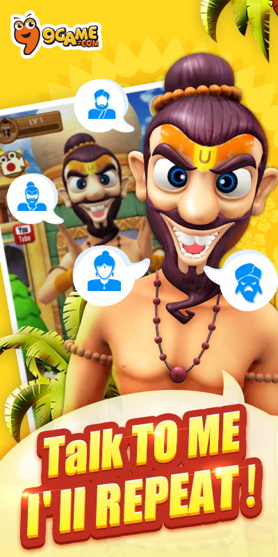 Cuplikan Layar Game My Talking Babaji-Talking Game