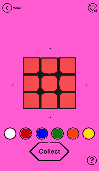 Скриншот игры Rubik's Cube Solver 3x3