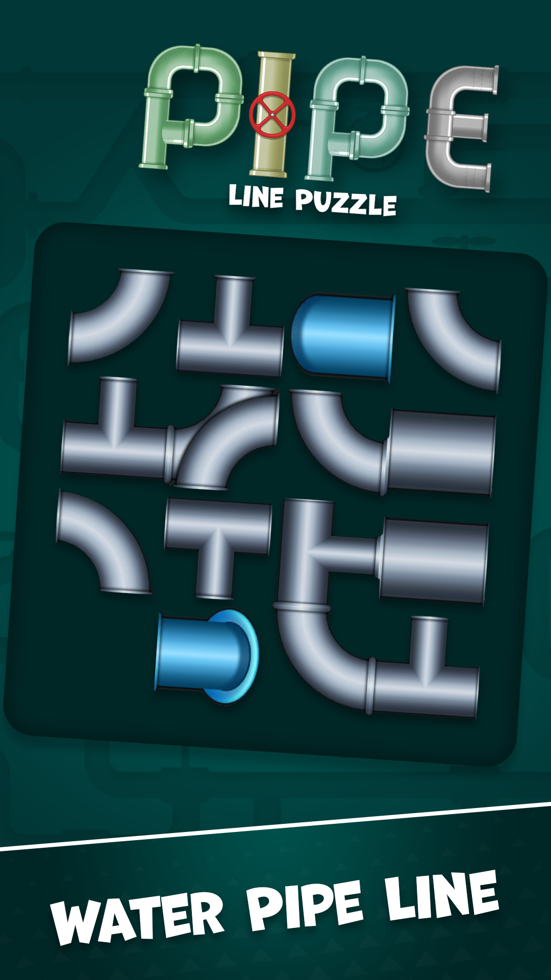 Screenshot of Pipe Line Puzzle・Pipeline