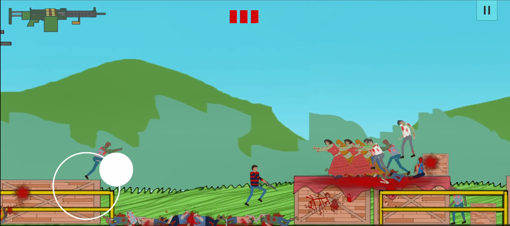 Happy Wheels - ZOMBIES 