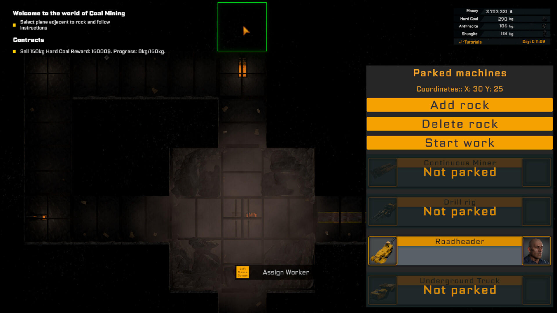 Screenshot of Coal Mining Simulator