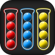 Jogo de quebra cabeça de classificação de bola colorida versão
